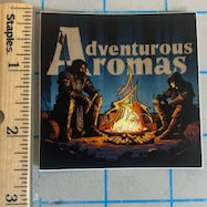 Adventurous Aromas Sticker