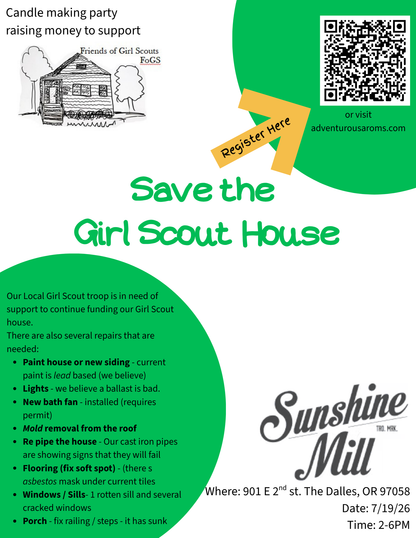 (July 19th) Save the Girl Scouts House